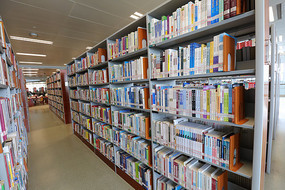 書架上的書